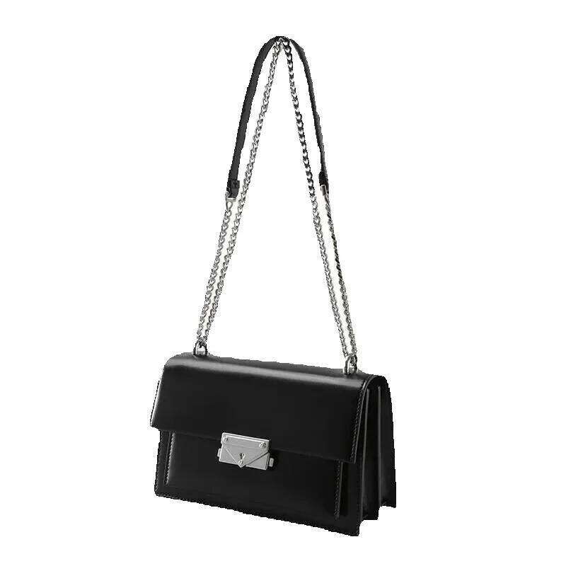 Designer Luxury Designer Luxury Factory Customized Simple Genuine Leather Women's Handbags High Quality Crossbody Bag Chain Women Shoulder Bags
