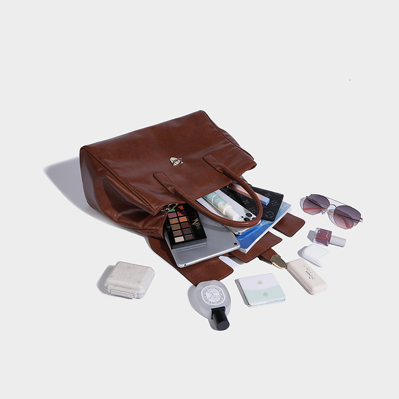 for Women 2024 New Trendy High-End Capacity Commuter Tote Casual Handbag Briefcase Large Bag