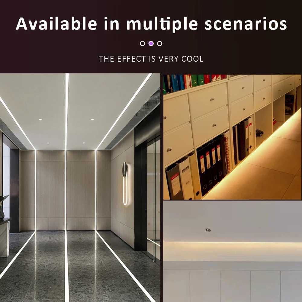 12V COB LED Strip Light 320LEDs/m High Density RA90 Warm Nature Cool White Red Ice Blue Yellow Pink Flexible Ribbon Linear Light W250526