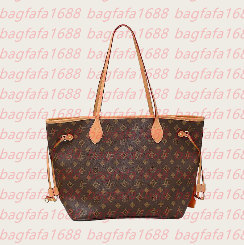 Designer Tote Bag Large Handbags With Wallet Purse Fashion Leather Brown Lattice Shoulder Bags High Quality Luxury Classic Flower Checked Shoulder Bag