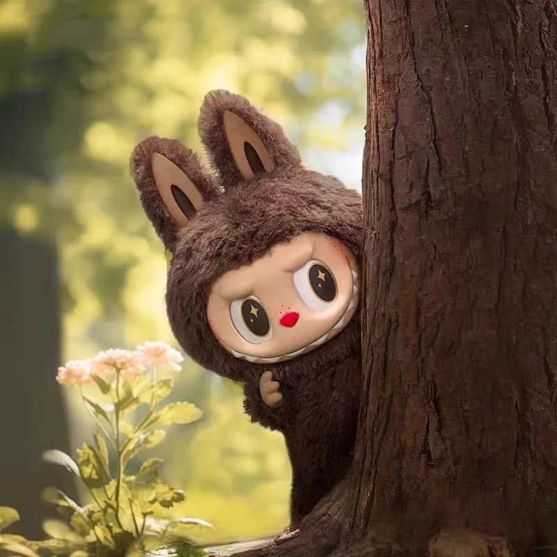 Genuine Labubu Sitting Party Macaron Vinyl Face 2.0 Series Pendant Doll Home Decor Keychain Collection Model Kids Toys Xmas GiftXJ250524