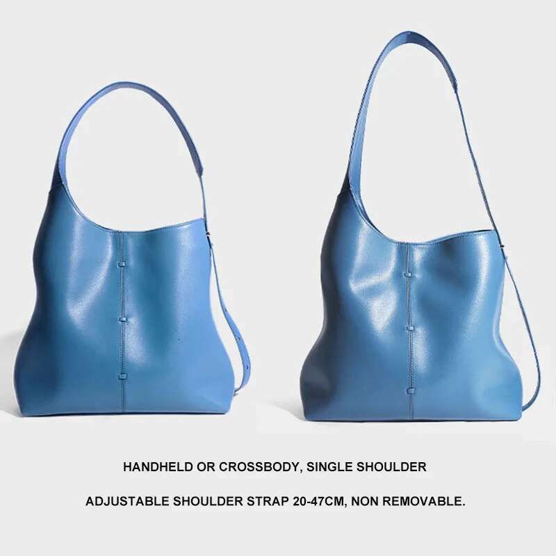 New High-quality Cowhide Women's Shoulder Bag Underarm Design Unique Fashion Soft Genuine Leather Ladies Bags