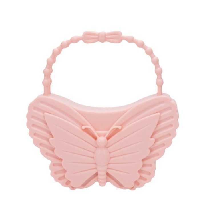 Pvc Butterfly Jelly Bag Fashion and Versatile Banquet Bag Anti Dirty and Easy to Wash Summer Womens Handbag