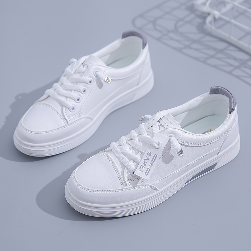 Ddmytiger Ddmytiger White Spring Autumn Women S Korean Edition Ins Low Top For Breathable Thick Bottom Casual Single Shoes D Outdoor Outdoor Shoes