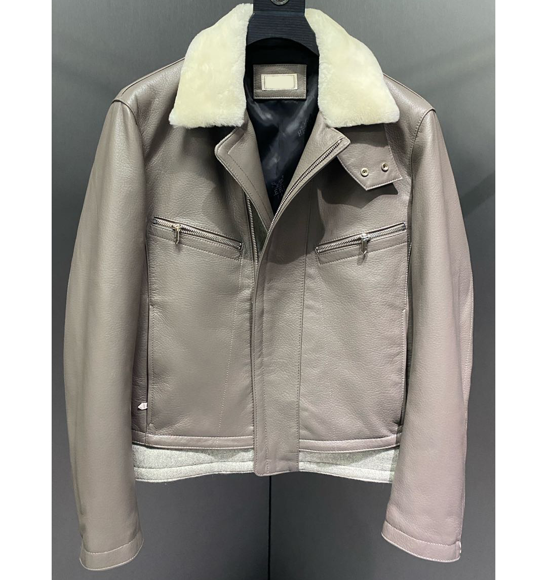 Mens Plus Size Faux Leather Outerwear Set Versatile Vest Puffer Jacket Hoodie Suit for Casual Fashion L250925AIU0