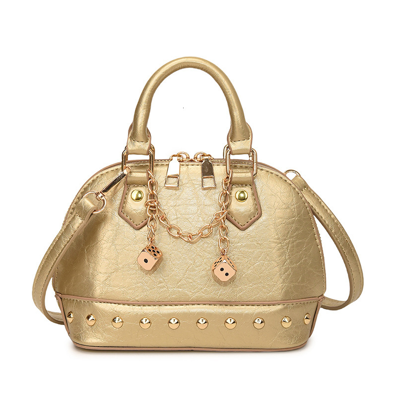 for Women Niche Design 2025 New Light Luxury Exquisite Handbag with Rivets Single Shoulder Crossbody Bag