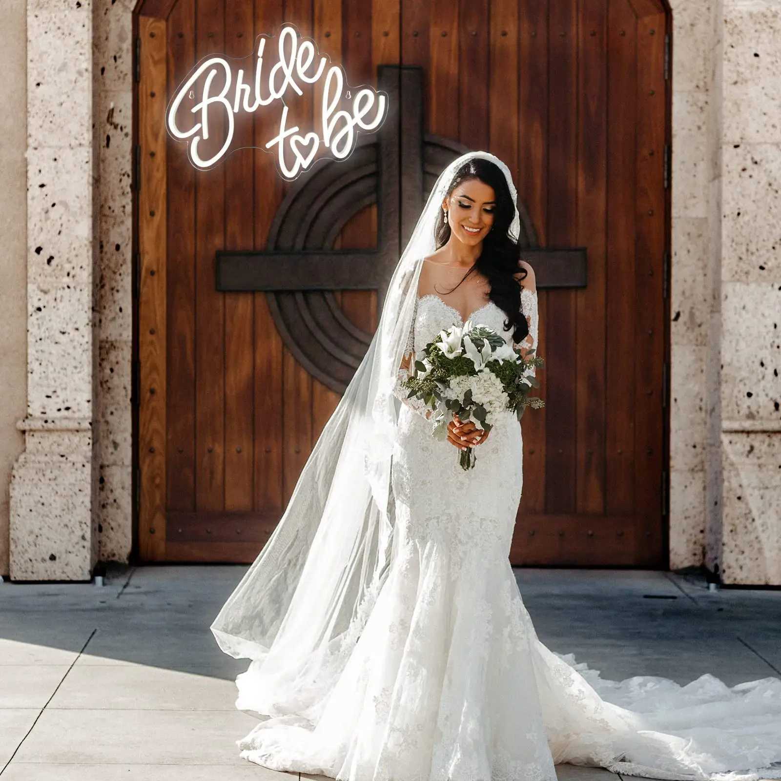 Bride To Be Neon Signs For Wall Decor Dimmable LED Lights Romantic Room Decoration For Wedding Engagement Party Art Light Up Sign W250526