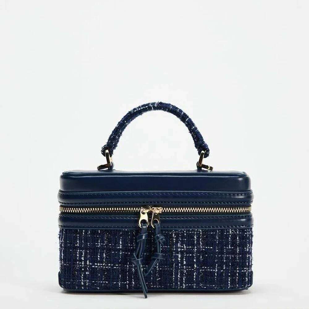 Hot Selling Vintage Woolen Box Handbags Designer Shoulder Crossbody Bags For Women New Square Chains Sling Bag Clutch Lady