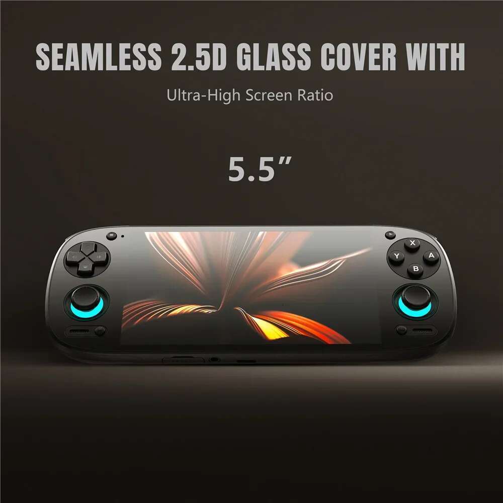 Retroid Pocket 5 Handheld Console Sd865 5.5 Inch Oled HD Screen Bluetooth 5.1 Android 13 5000Mah Retro Video Game Player