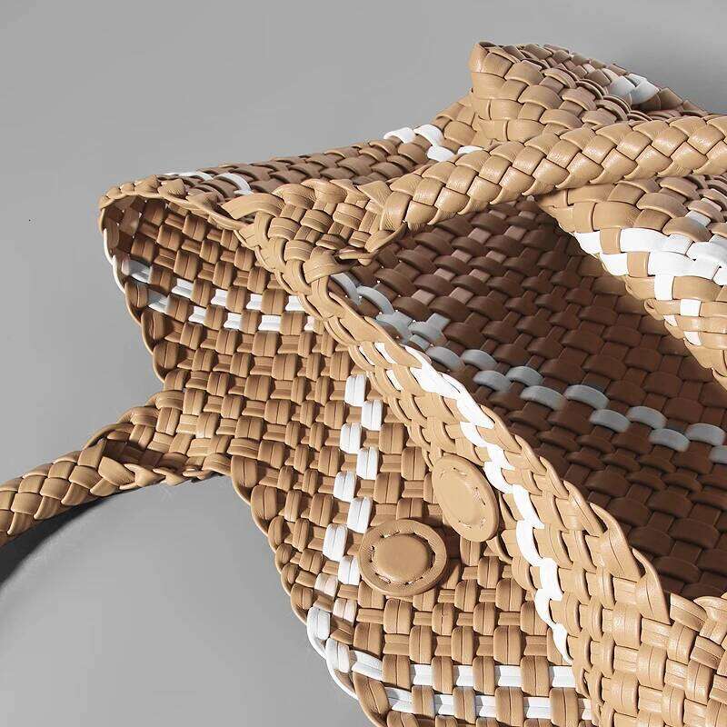 Women's handbag designer women's handbag women's bucket large woven shoulder shopping bag women's handbag travel bag