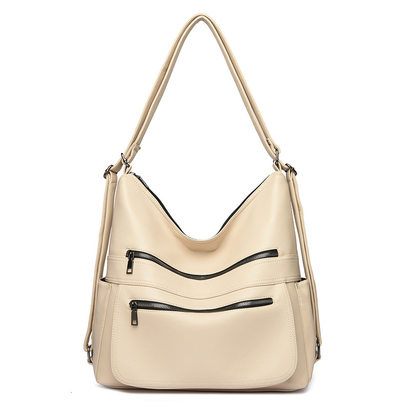 Free Shipping Designer Bag Women's Shoulder Bag New Large Capacity Tote Bag Fashionable Multifunctional Backpack Student Bag