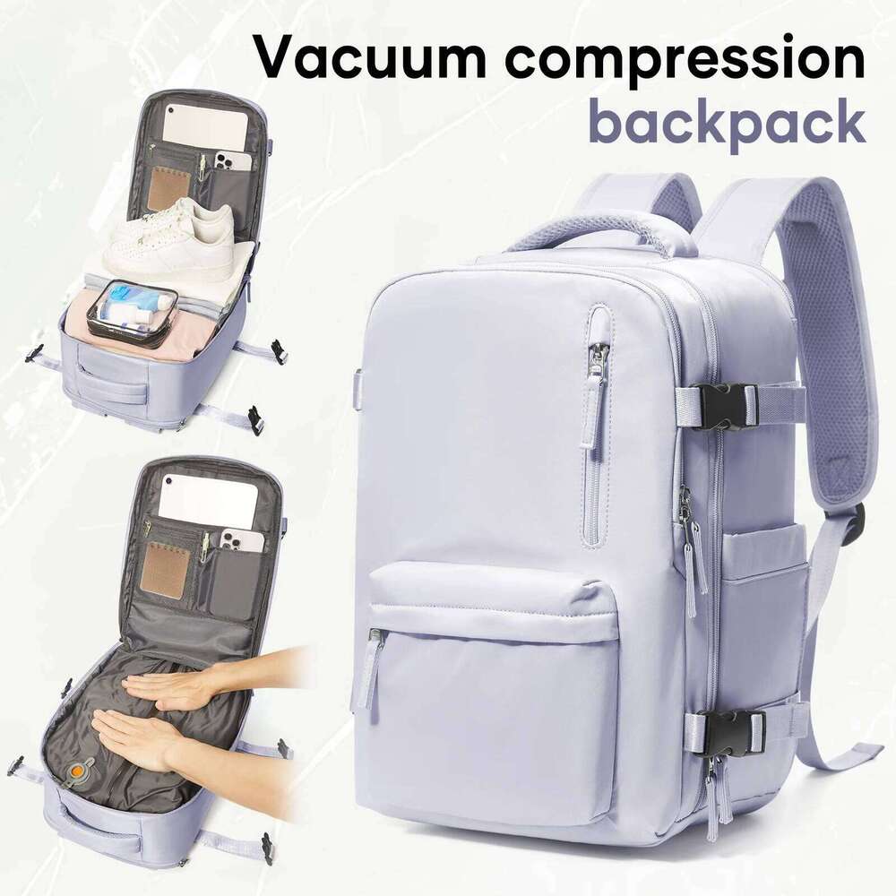 Ryanair 40x20x25, Airback Business Laptop Backpack, Vacuum Backpack Cabin Travel Bag for Men Women