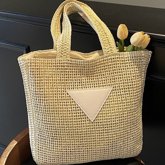 Large Capacity for Women 2025 New Fashion Commuter Korean Style Straw Versatile Casual Shoulder Underarm Bag