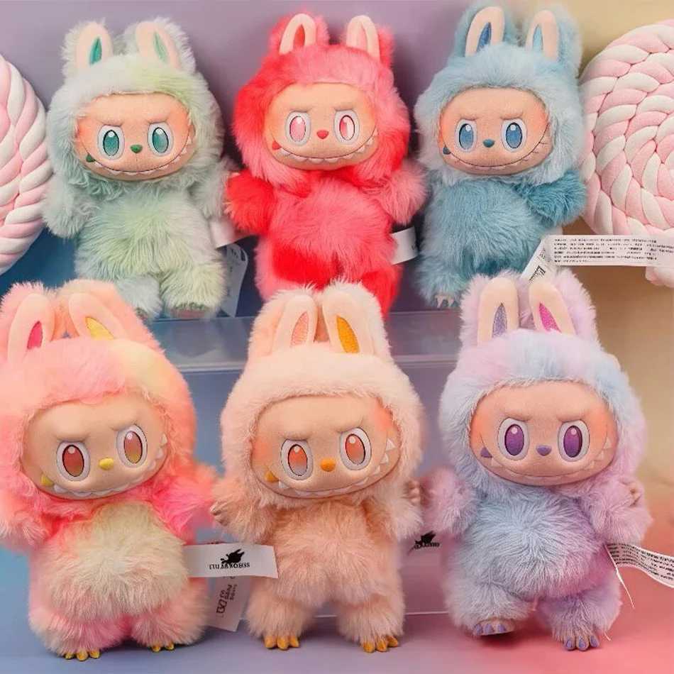 High Quality Macaron Labubu V3 The Monsters Big Into Energy Series Blind Box Vinyl Plush Doll Pendant Gradient Color Gift XJ250524