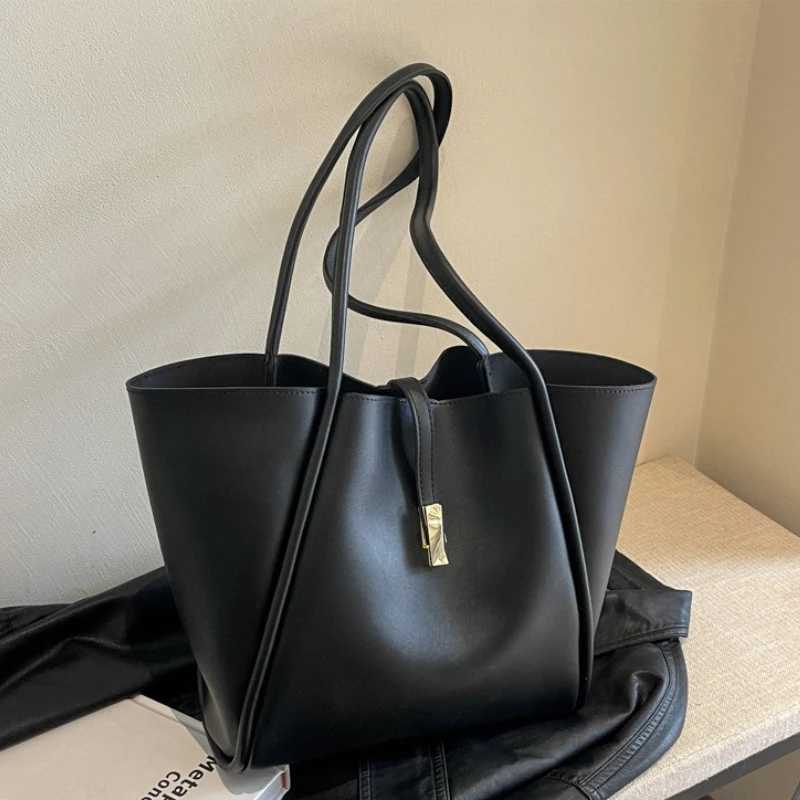 Branded Designer Shoulder Tote Bags For Women Soft PU Leather 2-IN-1 Big Capacity Shopper Tote Set 2025 Luxury Designer Handbags XJ2520526