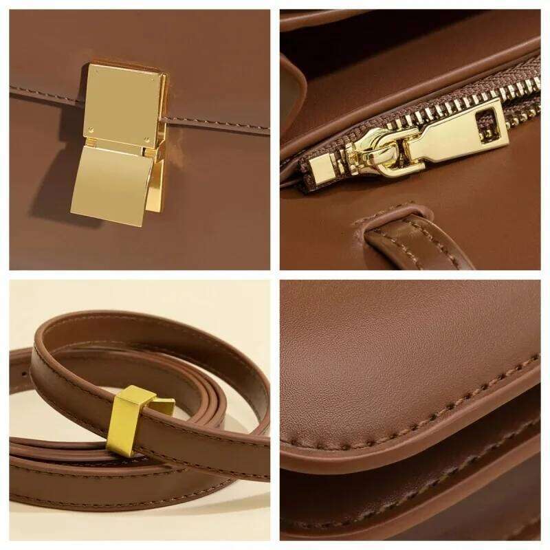 Women's Bags Designer High Quality For Women Trend Fashion Designer Shoulder Bag New In Metal Buckle Leather Exquisite Crossbody Bags