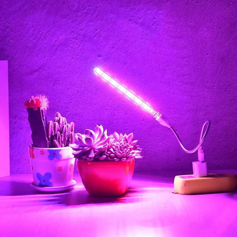 Portable Full Spectrum LED Grow Light Phytolamp Red Blue USB Indoor Greenhouse Plants Vegetable Hydroponic Bar LightXJ250526