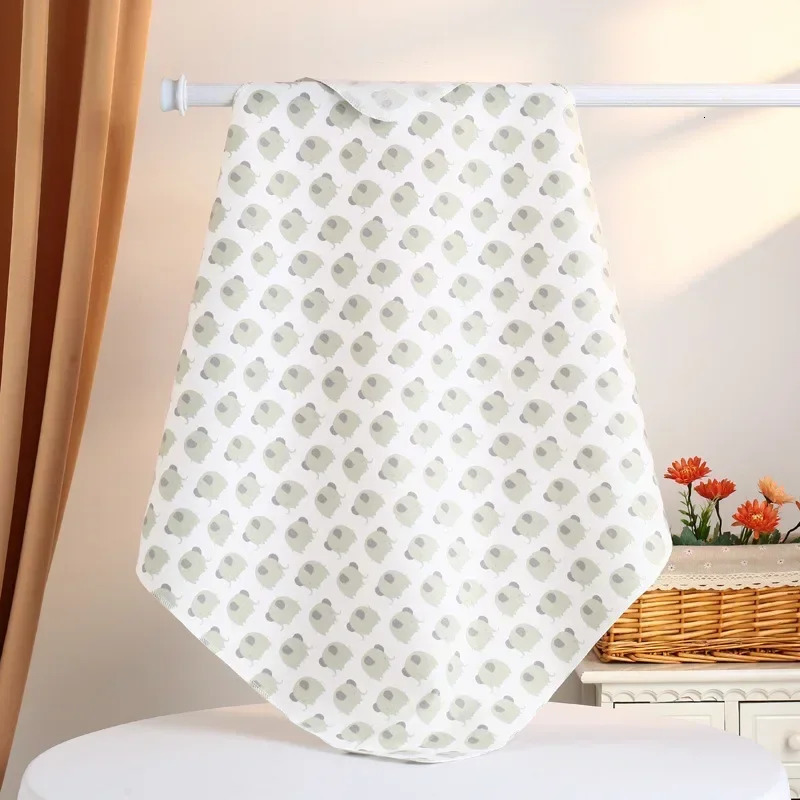 4pcset Cotton Baby Swaddle Blankets Flannel Receiving Blanket for born Muslin Swaddling Cloth Bedding Babies Accessories 250517z