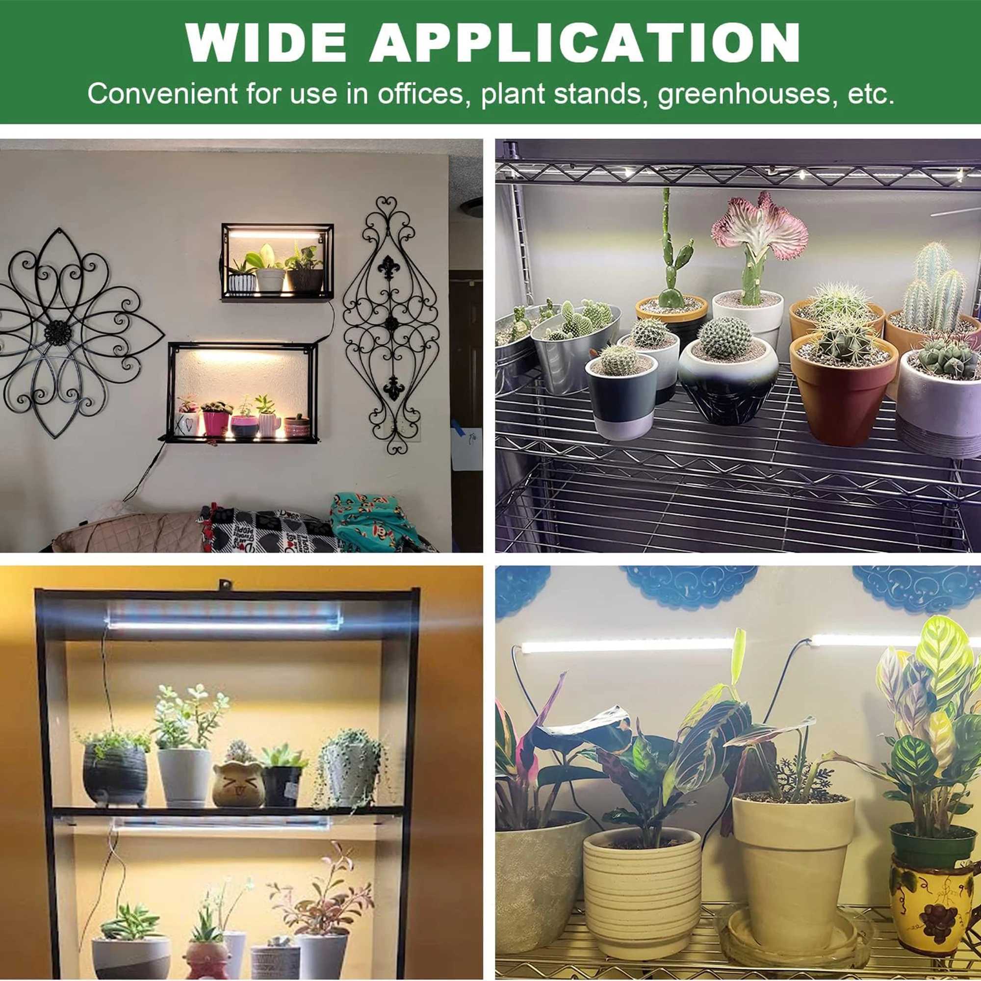 12VTUYA Remote Control Three Color Adjustable Full Spectrum LED Indoor Plant Growth Lamp Can Be Timed DIY Lighting Seed StartXJ250526