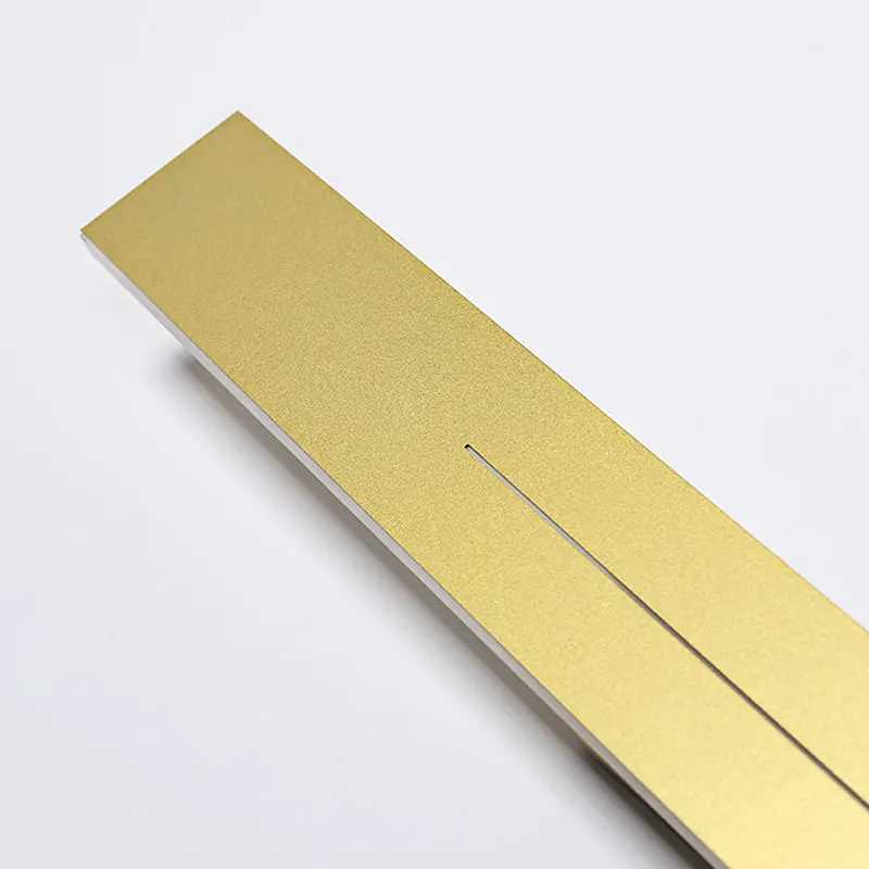 Nordic LED Lamp Home Decoration Wall Mirror Light Lighting Fixture Bathroom Bedroom Modern Wall Sconce Gold Black Metal AcrylicXJ250526