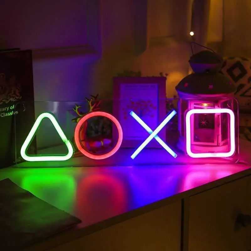 Neon Sign Custom Game Icon Light for Wall Hanging Atmosphere Playstation Lamp LED Colorful Lighting Room Bar Club Player Decor W250526