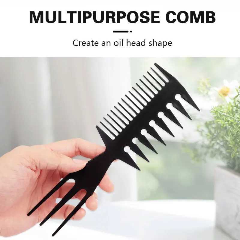 10Pcs Hair Comb Hairdresser Brush Black Plastic Hairbrush Hair Styling Tail Comb Mini Salon Hair Tools R250526