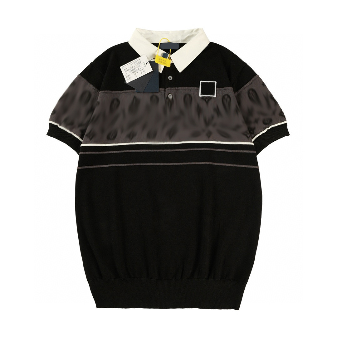 Men's Plus Tees & Polos Round t-shirts neck embroidered and printed polar style summer wear with street pure cotton efe e223ili