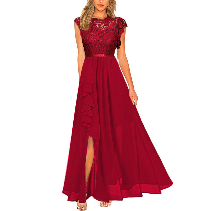 Specializing in niche design style elegant and solid color dress for women