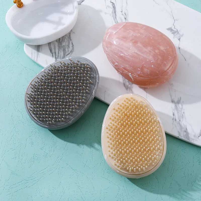 Marbling Shape Glitter Straight Hair Brush Anti-knotting Hair Smoothing Combs Anti Static Massage Hairbrush Tangle Hair Care R250526