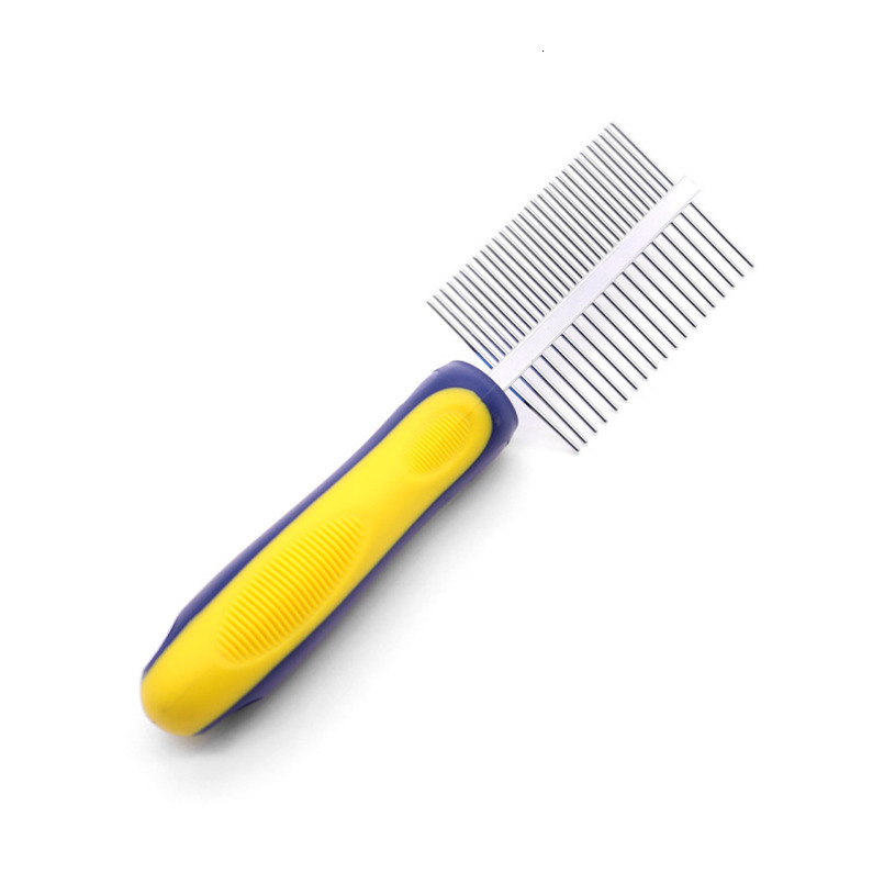 Pet Fine Tooth Rake Dog Hair Magic Grooming Tool Supplies Cat Comb