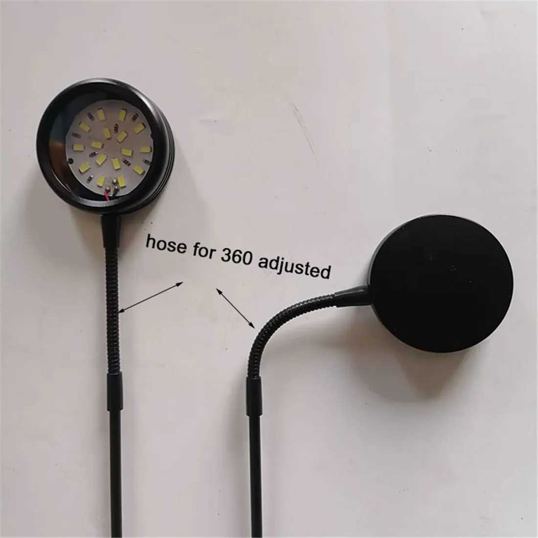 Dimmable 5W USB Gooseneck LED Plant Landscape Lights Black LED Aquarium Lighting 6000K Aquatic Plant Lights Eco-Bottle LightsXJ250526