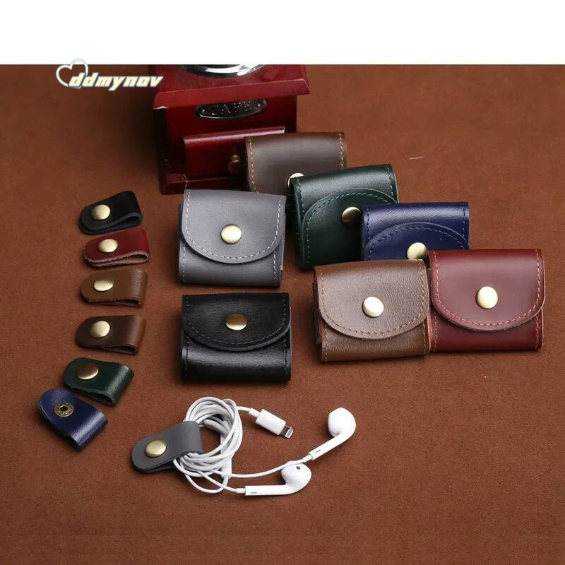 Mini Fashion Purse Vintage Men Women Genuine Leather Wallet Multifunctional Female Small Coin Bag Key Pocket Wallets ddmynov