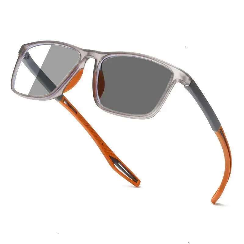 Men Ultralight Photochromic Glasses TR90 Frame Mya Eyeglasses Women Male Vintage Color Changing Sunglasses Eyewear 0 To -4.0