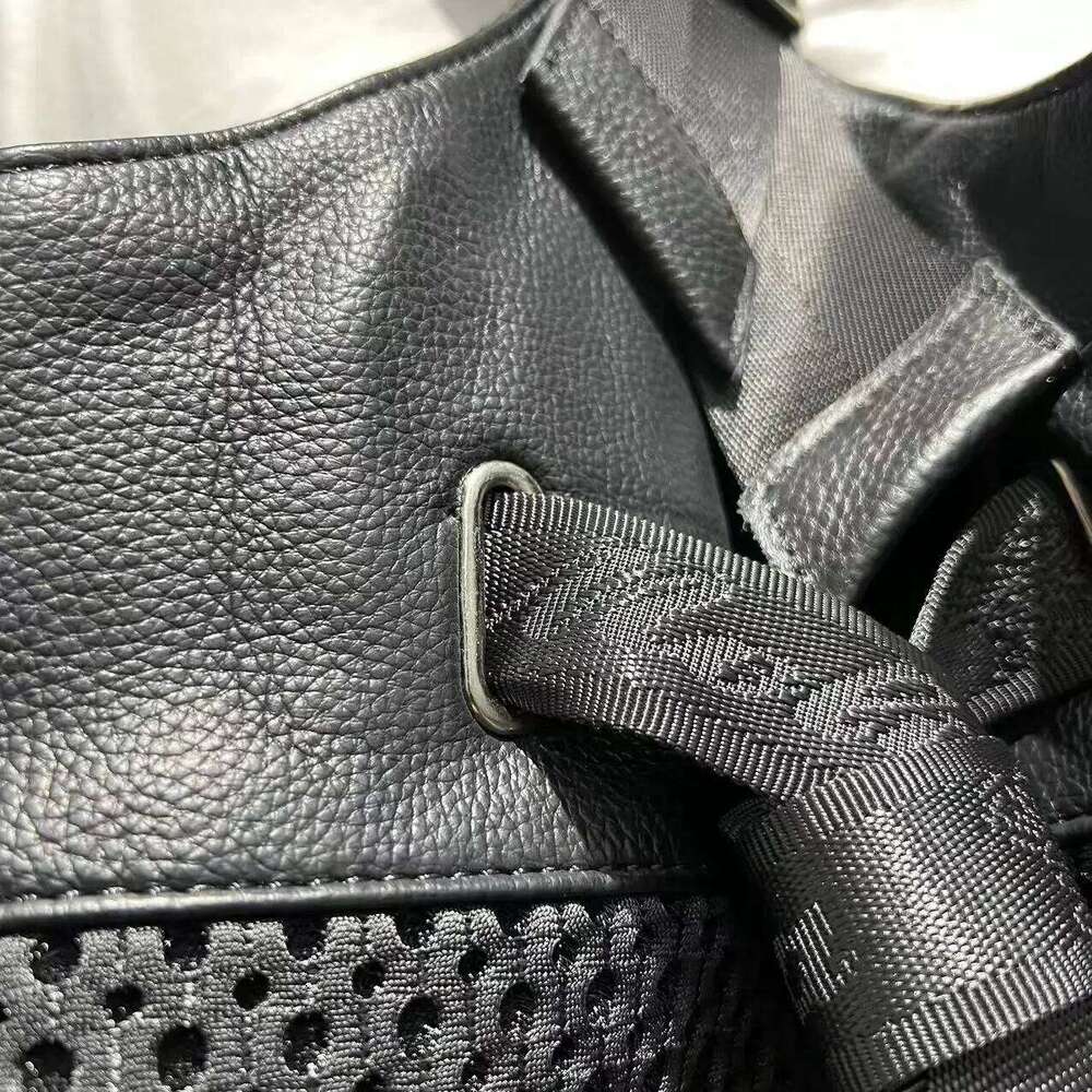 Women's Bags Designer Ladies' Fashionable Nylon Ed Fabric Backpack With Large Capacity Splicing Casual Shoulder Bag