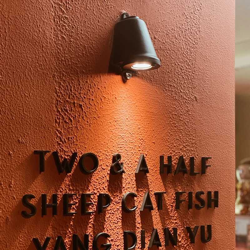 Wall Lamp Outdoor Aluminium Wall Decor Staircase Lights Entrance Balcony Lamp Garden Terrace Front Porch Waterproof Wall LightingXJ250526