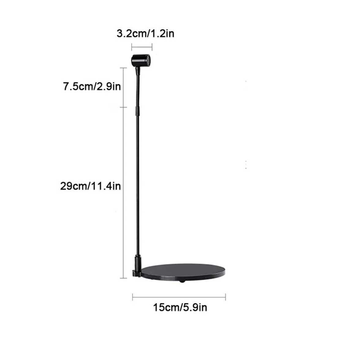 USB Grow Light for Indoor Plants LED Plant Lamp with Stand Flexible Gooseneck Height Adjustable Sun Growing LampXJ250526