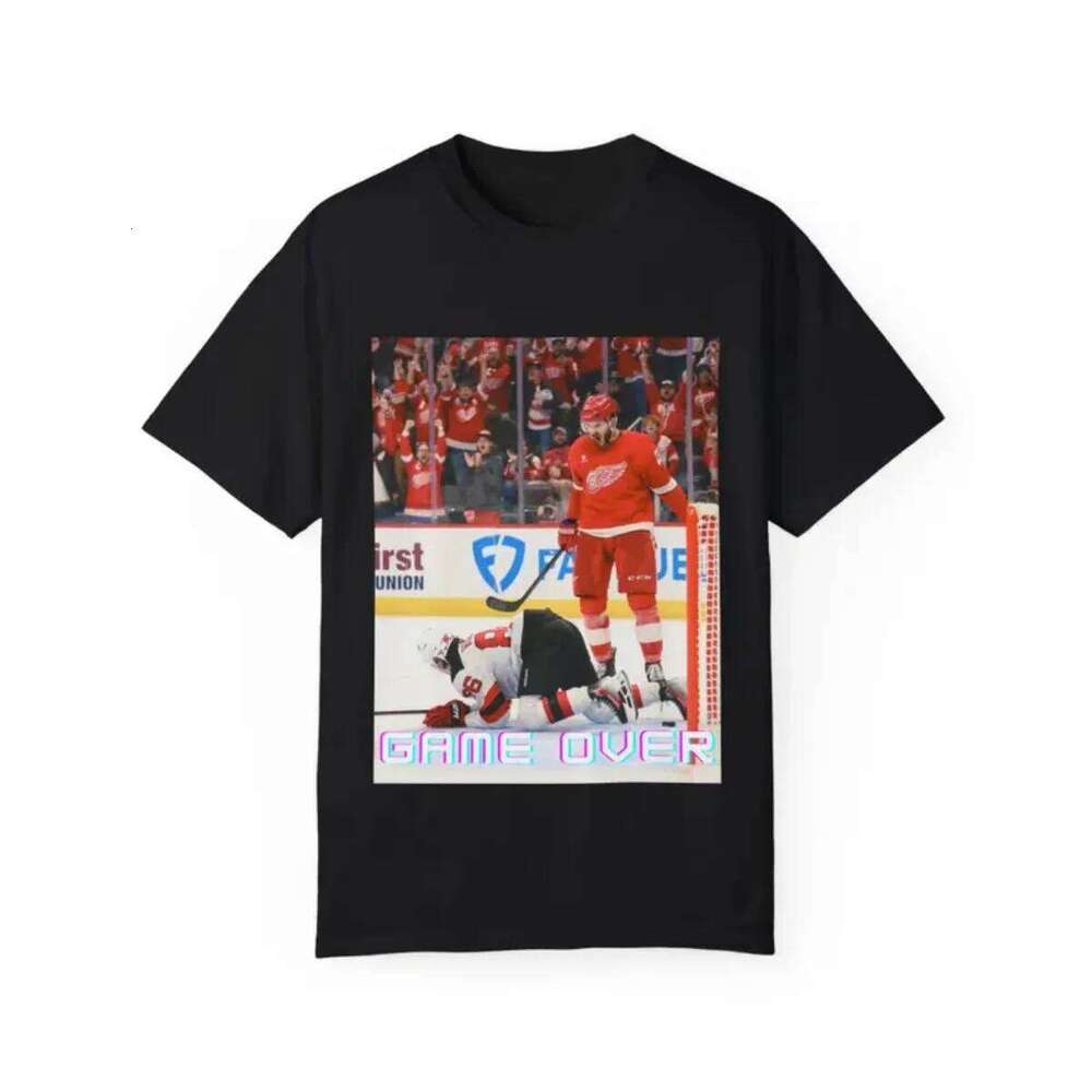 Men T shirts Cotton Jack Hughes Jersey Ice Hockey Shirt s Vintage Bootleg Devils Sweatshirts Fan for American Eras Tour