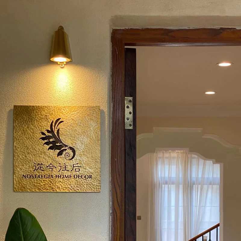 Wall Lamp Outdoor Aluminium Wall Decor Staircase Lights Entrance Balcony Lamp Garden Terrace Front Porch Waterproof Wall LightingXJ250526