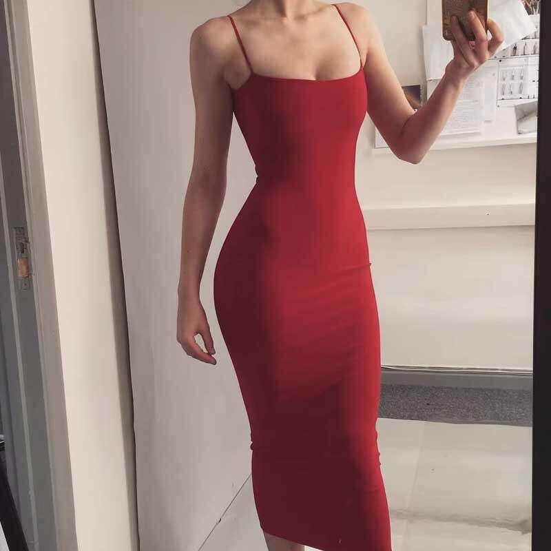 Backless Sexy Dress Sexy Bodycon Strap Long Party Gown Dress Sexy Flowy Dresses