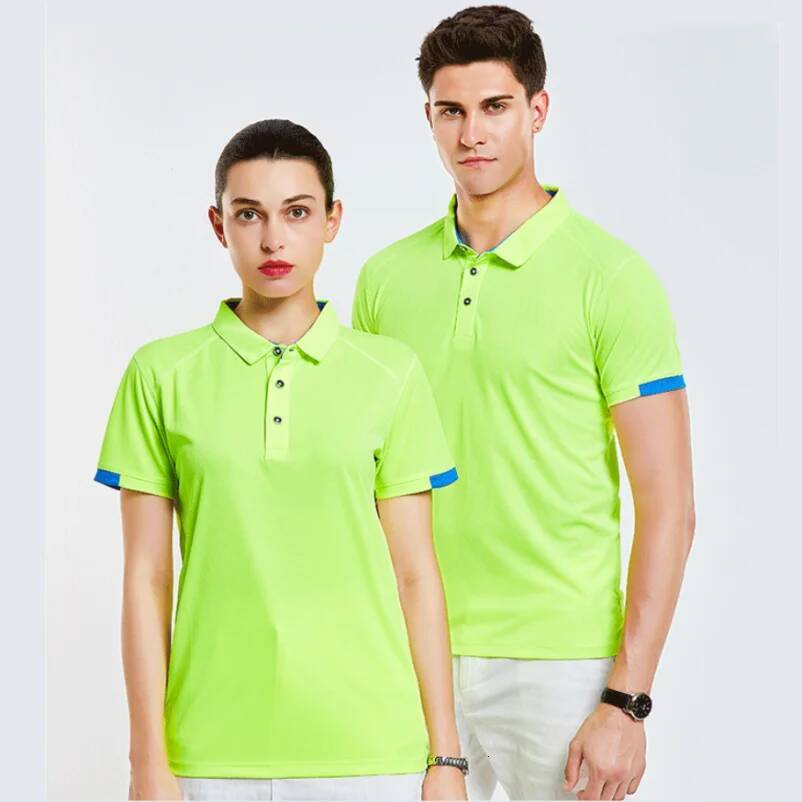 Casual Sports Quick-drying Lapel Short-sleeved POLO Shirt Cycling Fiess Suit For Men