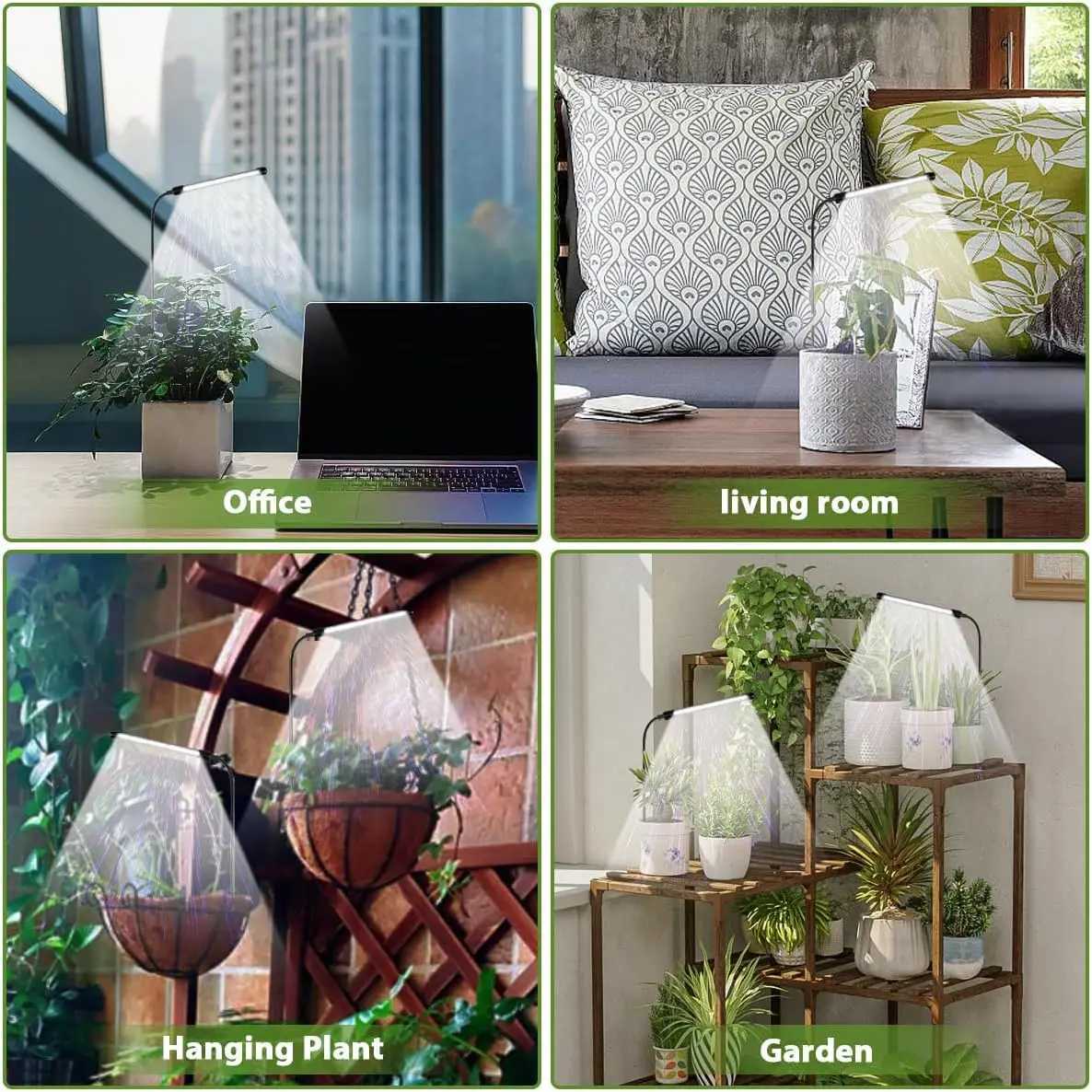 KEBINCPLED USB 5V Grow Lamp Full Spectrum Plant Lights With Control Fitolamp Lights Home Indoor Flower Seedling Clip Phyto LampXJ250526