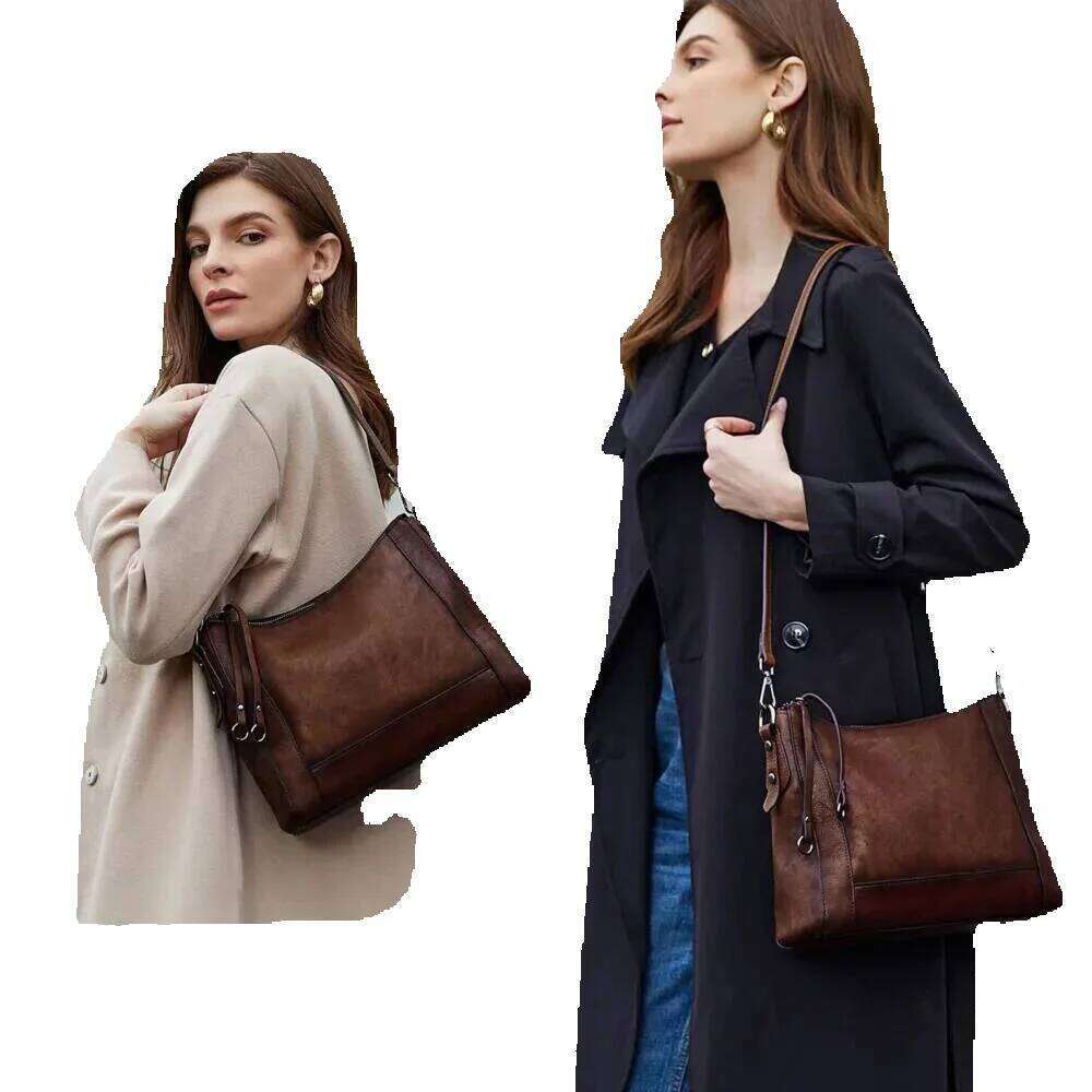 Designer Luxury Designer Luxury MOTAORA High Quality Genuine Leather Crossbody Bags For Women Satchel Purse Hobo Handbags Ladies Vintage Shoulder Bag 