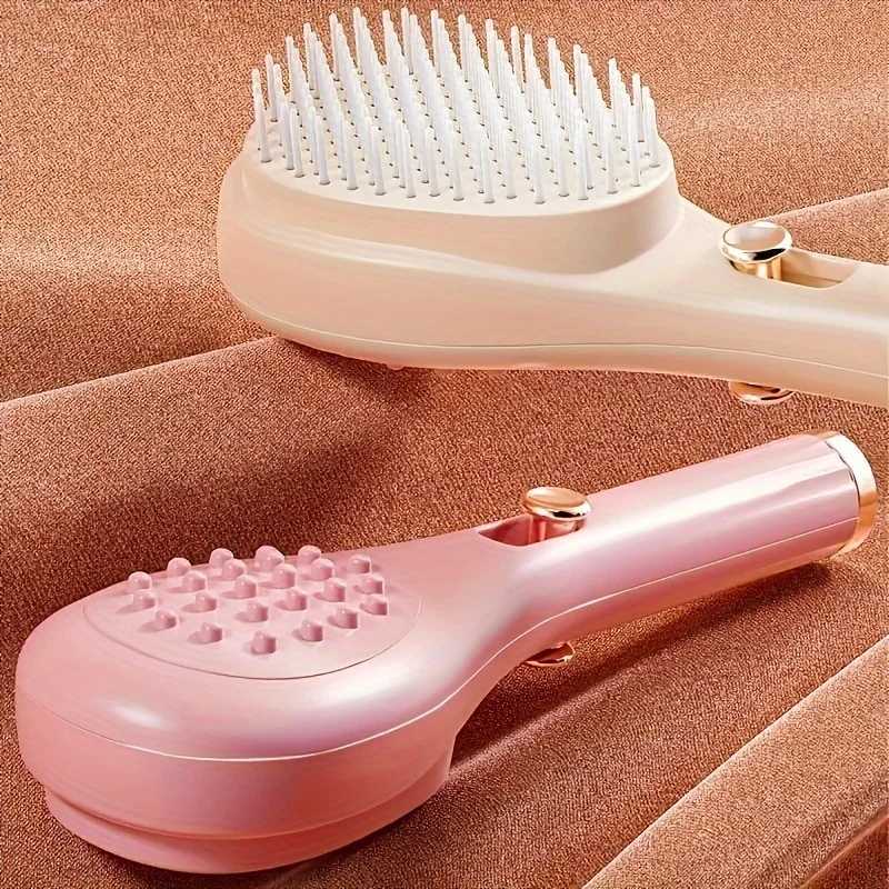 Telesic Comb Magic Massage Comb Scalp Shattered Hair Cleaning Comb Portable Home Anti Static Not Hurting Hair Fluffy Scalp R250526