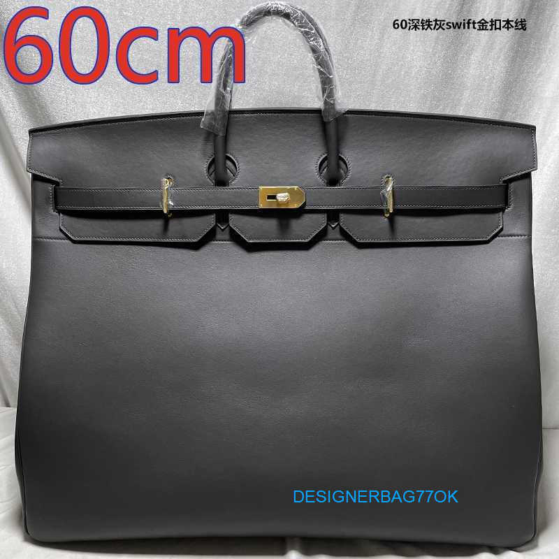 Luxury Handbag HAC Tote Large Customize Bag Unisex 60cm Platinum Bag Customized Platinum Bag Large Travel Bag Large Capacity Bag Genuine Leather Trave Goodsf89 T4RP