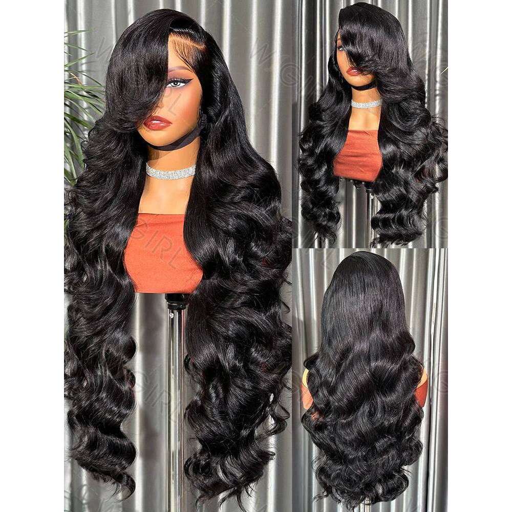 Wigirl 13x6 HD Front Body Brazilian 13x4 Lace Frontal Human Hair Wigs Water Wave Wig For Women