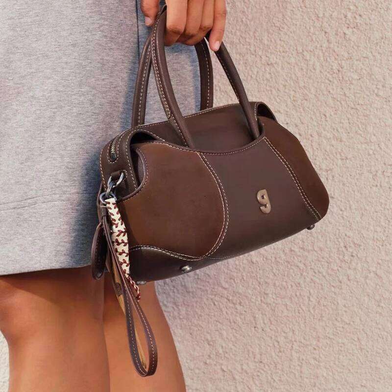 Sanded Leather Tote Women's Crossbody Bag 2025 New Shoulder