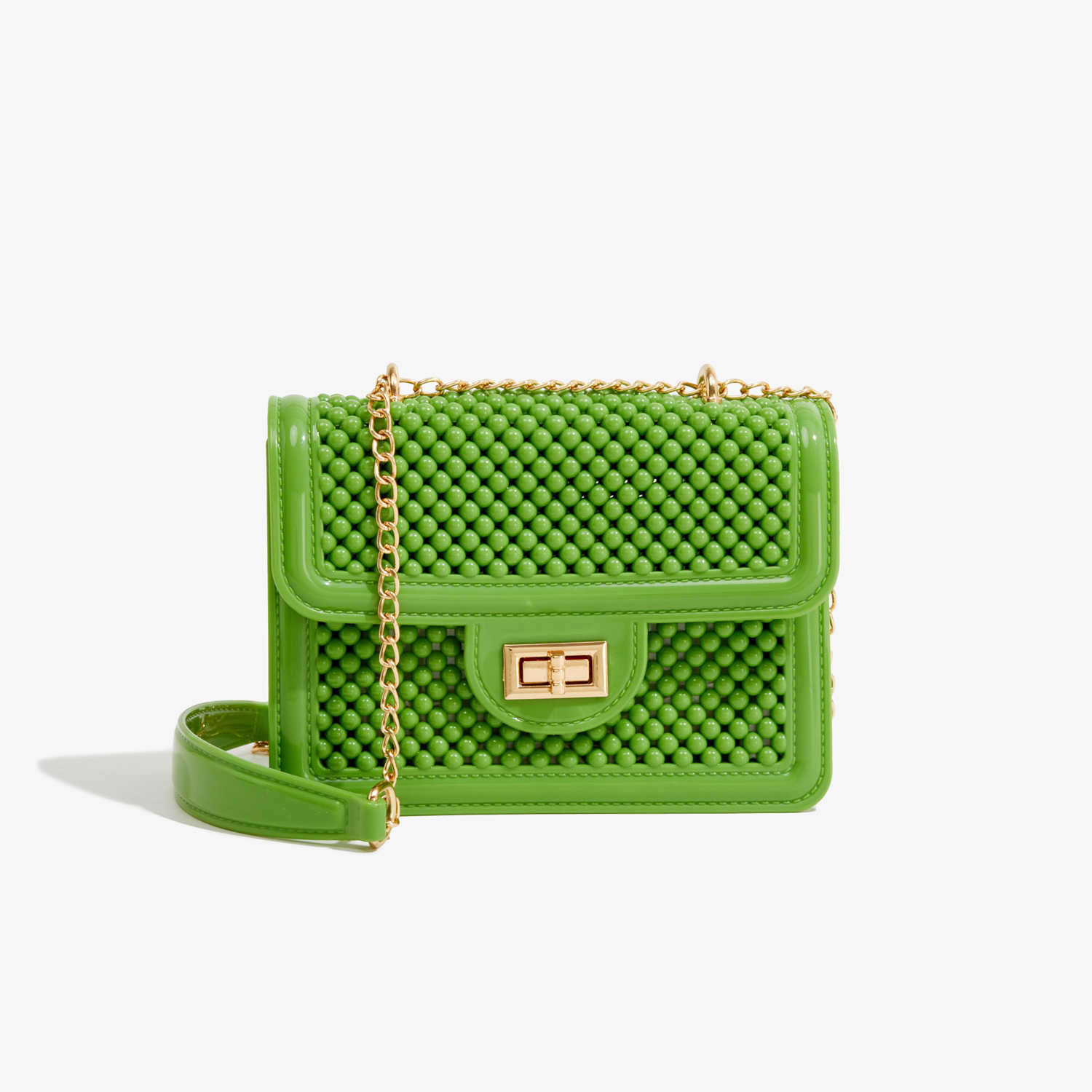 Trendy Pvc Jelly Bag Soft Leather Texture Fashion and Versatile Single Shoulder Womens Bag Large Capacity Bag