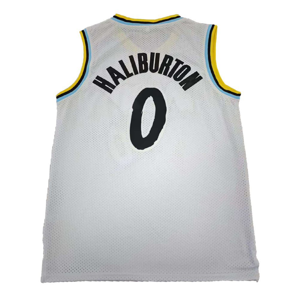 Haliburton Custom jerseys Bruce Brown Tyrese Kendall Brown Isaiah Jackson Andrew Nembhard T.J. McConnell Any Name Any Number stitched