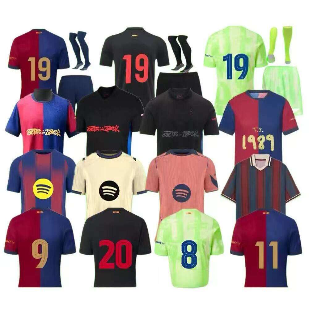 2025 2026 soccer jerseys LEWANDOWSKI FC LAMINE YAMAL FERRAN camiseta de futbol RAPHINHA PEDRI ANSU FATI F.DE JONG BarCelonaeS football shirt men kids