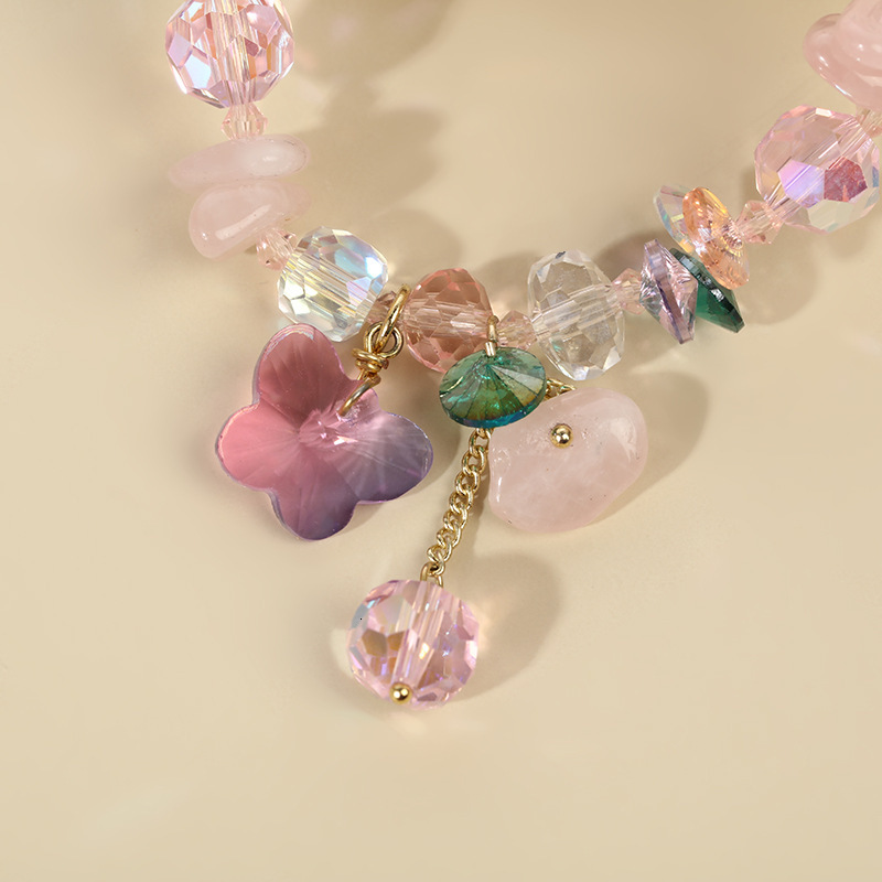 crystal Baroque fashion temperament Simple and personalized layering bracelet